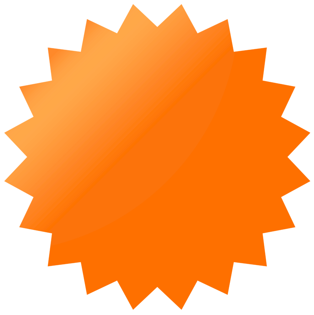 orange label tag