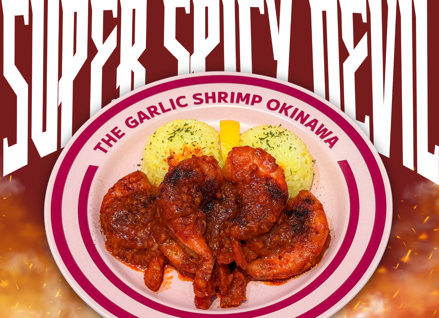 Super Spicy DEVIL Garlic Shrimp