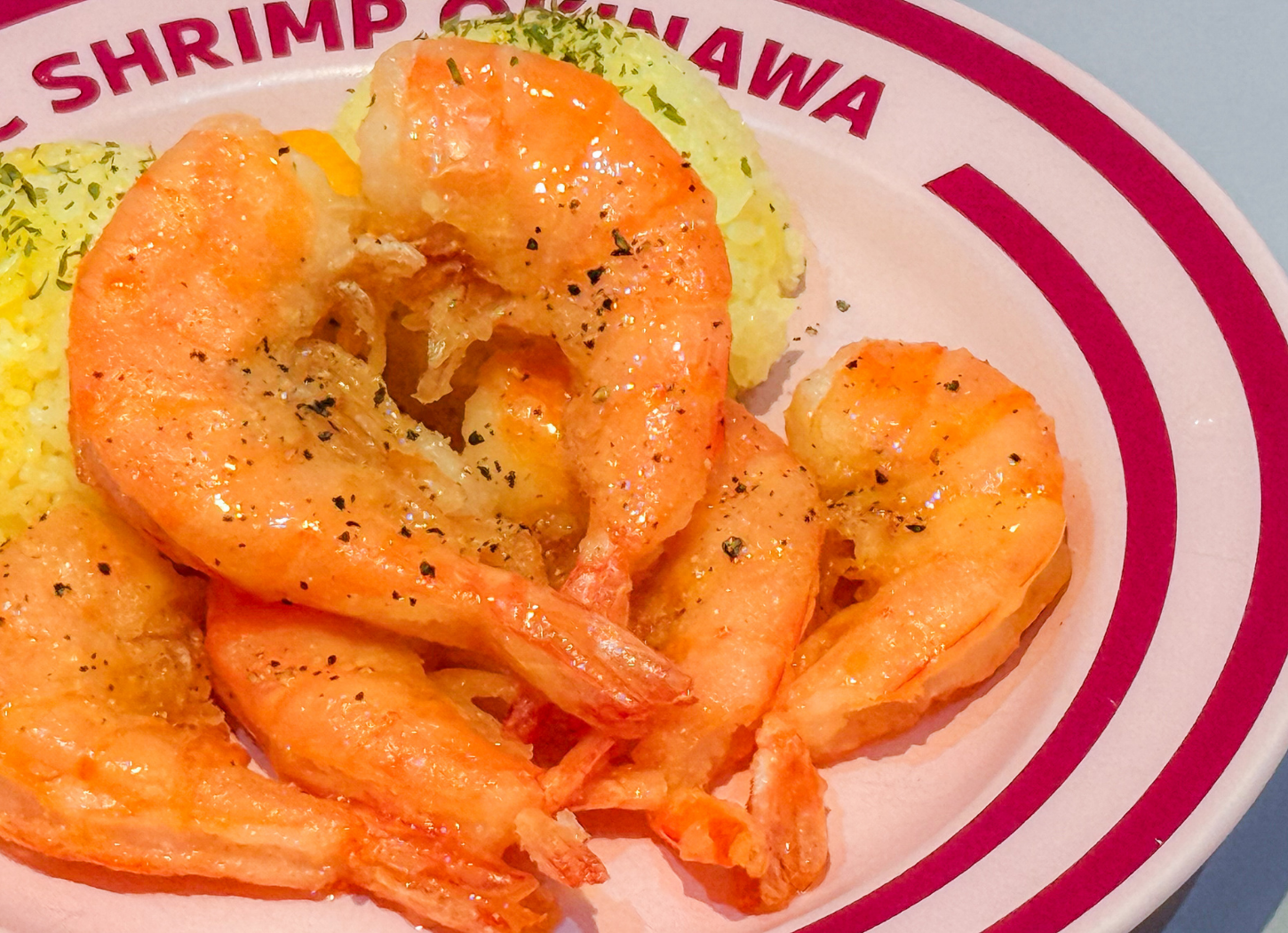 沖縄県恩納村 THE GARLIC SHRIMP ガーリックシュリンプ専門店 Lemon Butter Shrimp (No garlic)